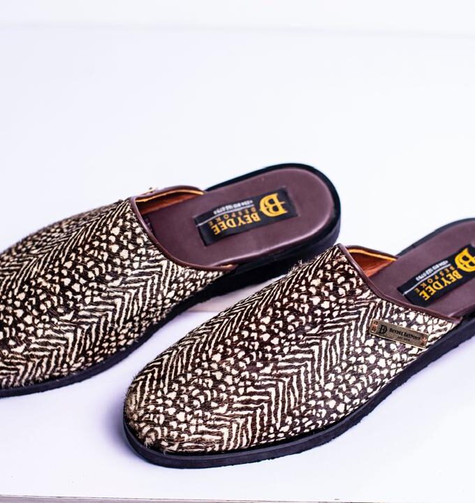 Luxury half-shoe