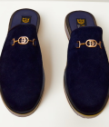 Suede half-shoe