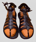 Leather sandals