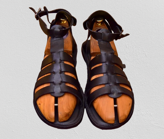 Leather sandals