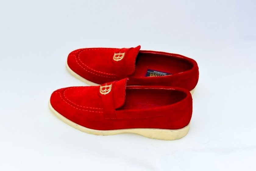 Velvet Crest Loafers - Image 3