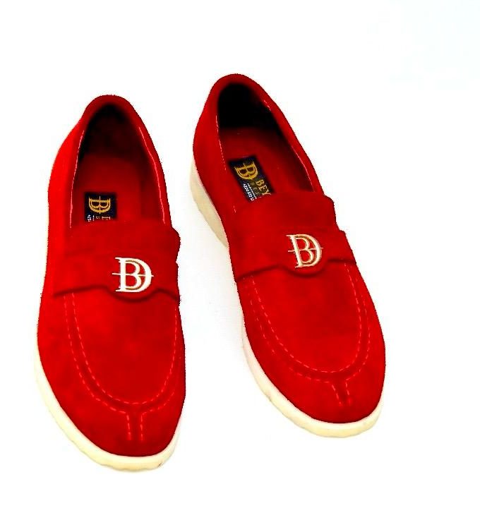 Velvet Crest Loafers