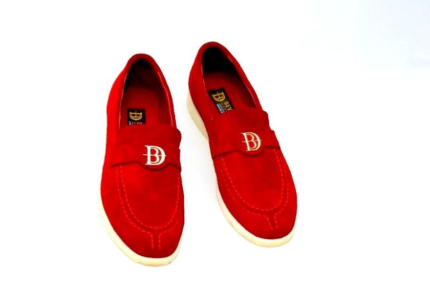 Velvet Crest Loafers